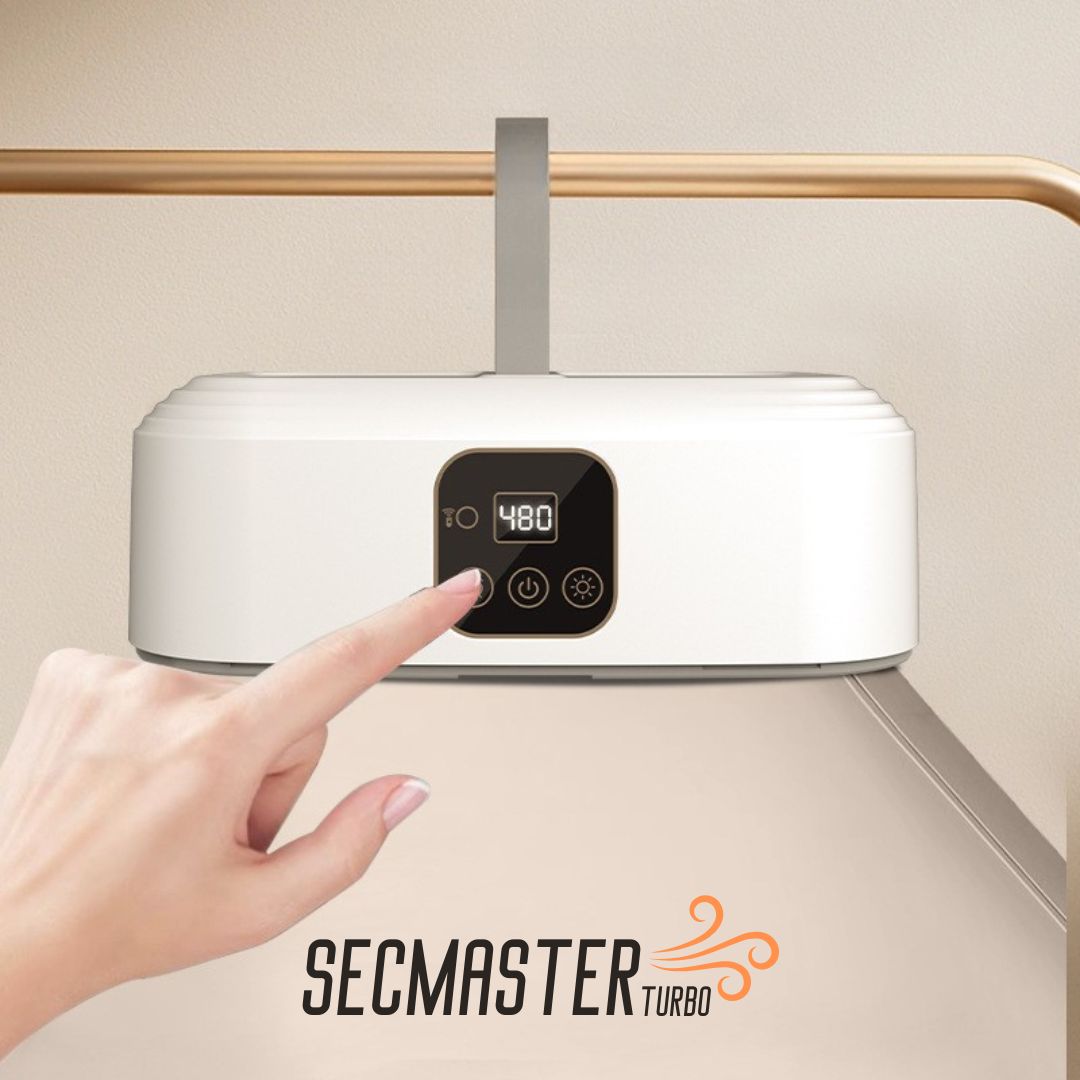 Secadora de Ropa Portátil SecMaster Turbo