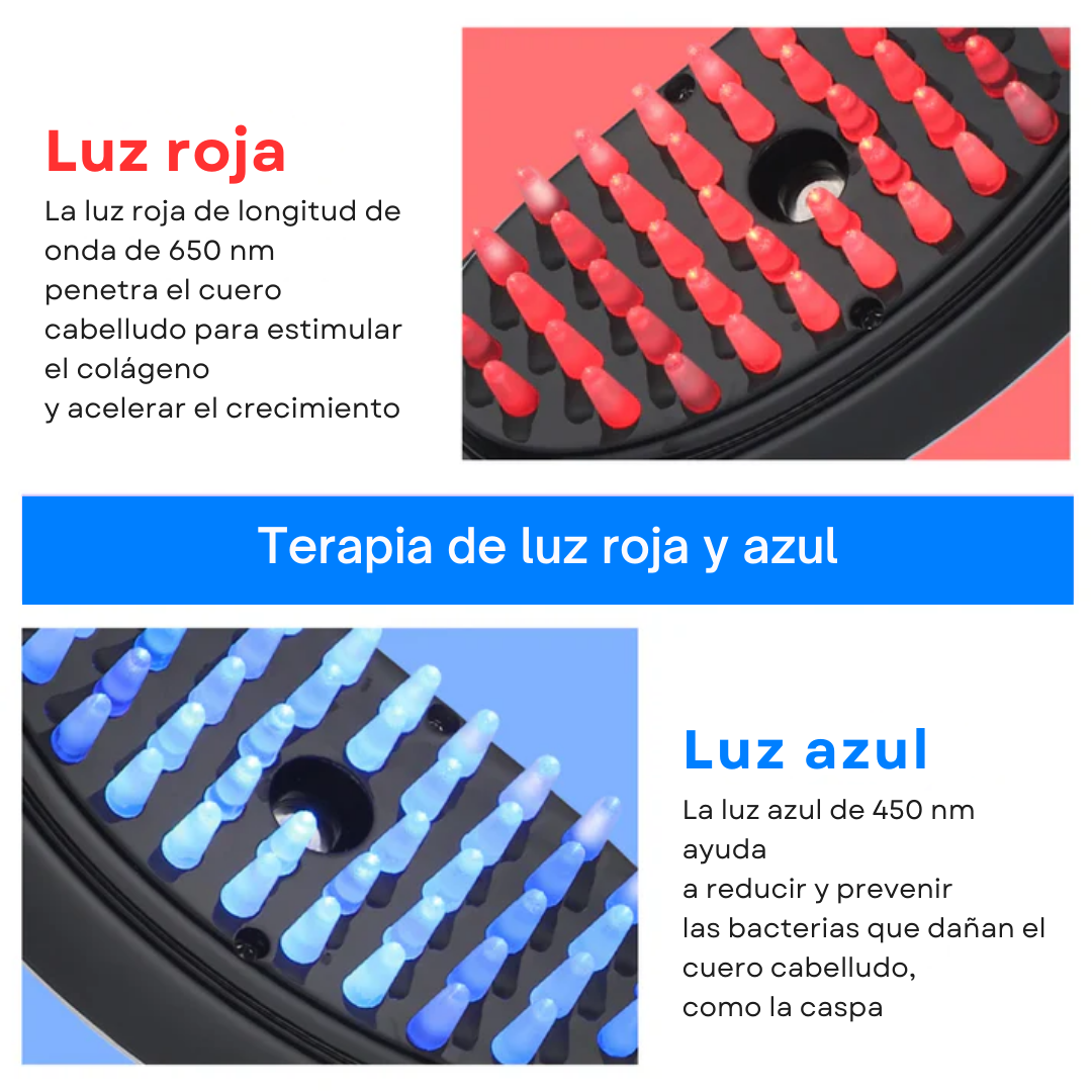 Cepillo para el crecimiento del cabello - FullBrush
