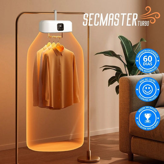 Secadora de Ropa Portátil SecMaster Turbo