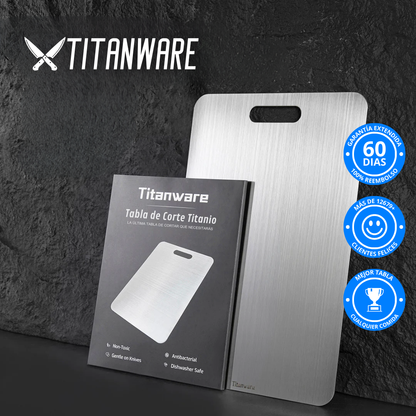 Tabla de Corte 100% Titanio - Titanware