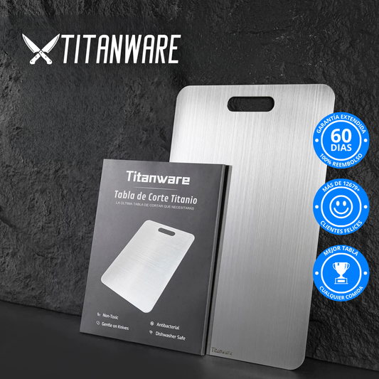 Tabla de Corte 100% Titanio - Titanware