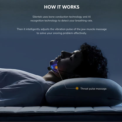 Silentek® Smart Anti-Snoring EMS Device
