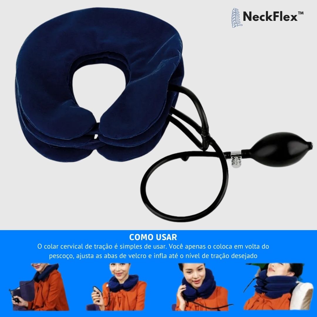 Inflatable Neck Support - NeckFlex