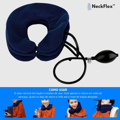 Inflatable Neck Support - NeckFlex