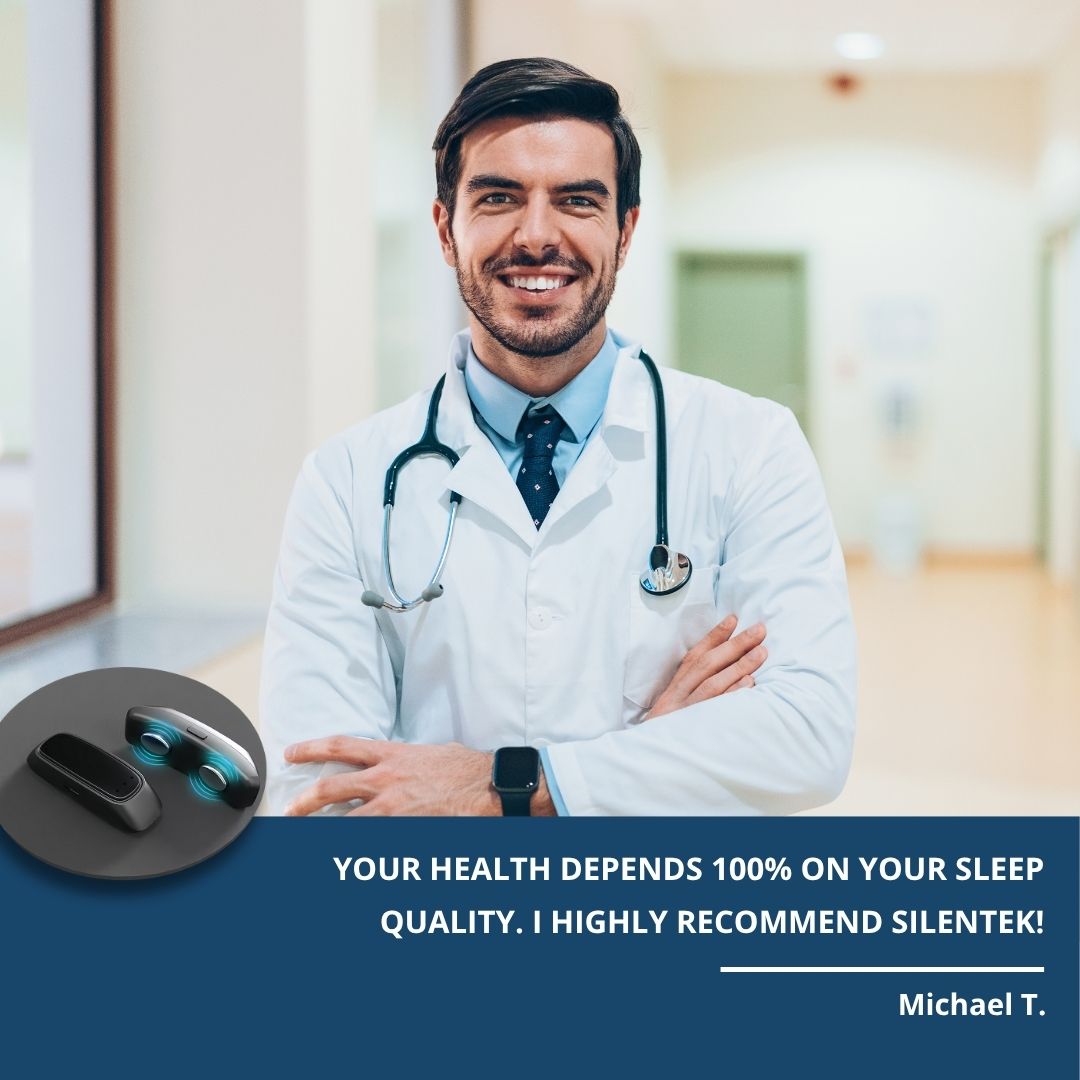 Silentek® Smart Anti-Snoring EMS Device