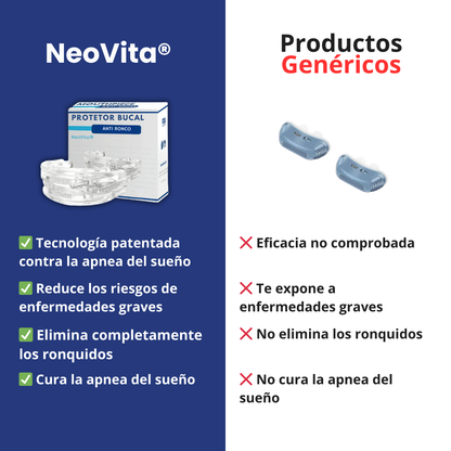 Protector Bucal Anti Ronquidos - Neovita®