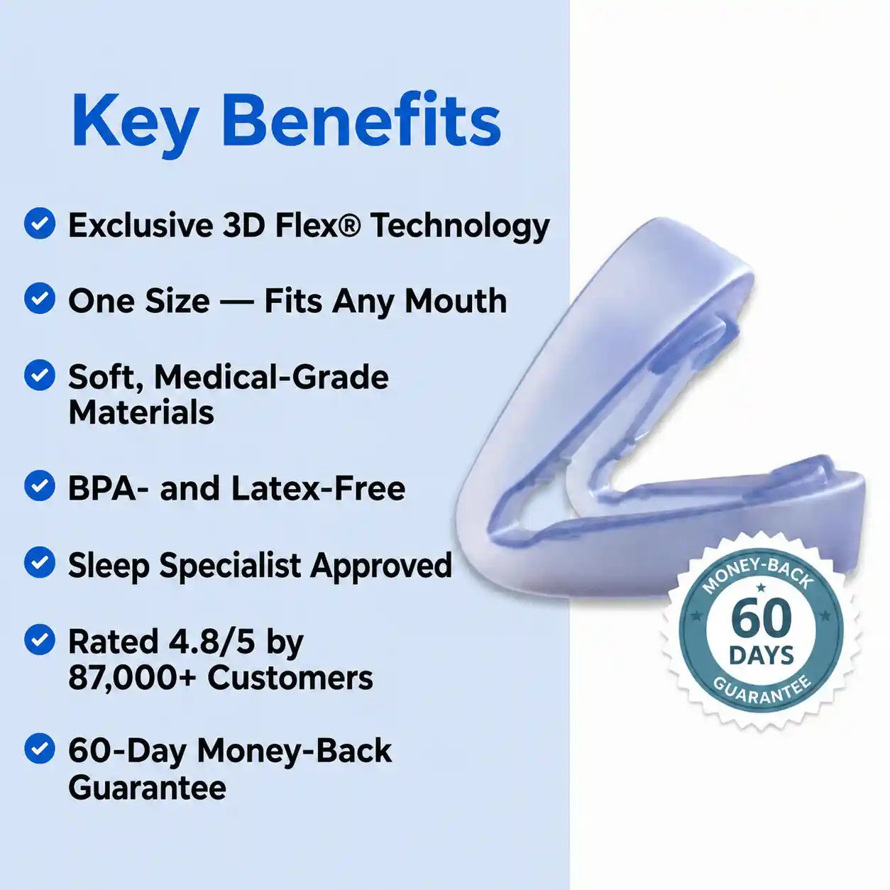 Znorex® Anti-snoring mouthpiece